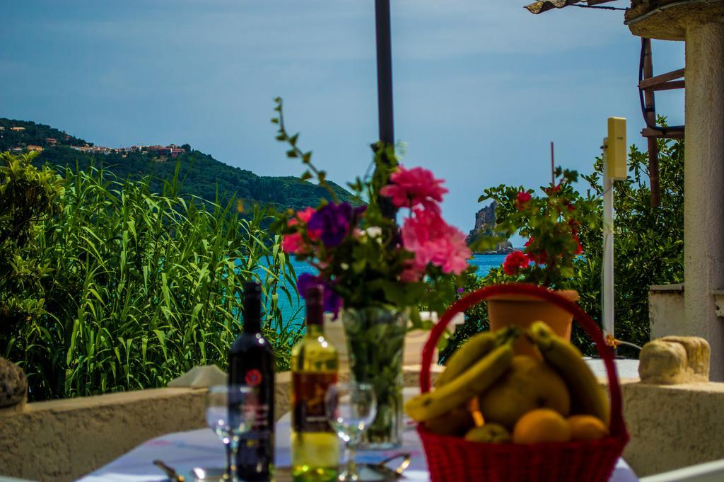 Agathi Beach House Agios Gordios  Exteriör bild